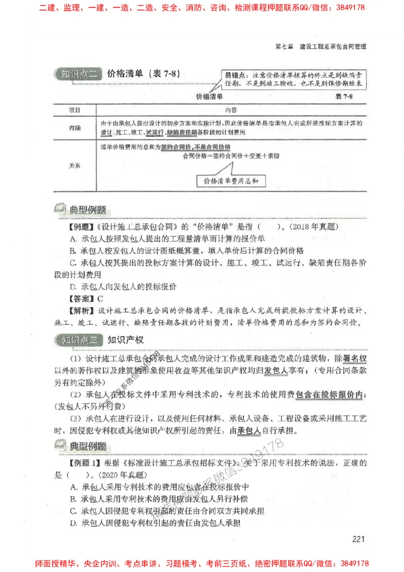 2025监理-合同王竹梅-考点一本通推荐_监理工程师_2025监理工程师_2025年监理工程师SVIP_2025年监理合同管理SVIP_01-精华文档✿电子教材✿历年真题