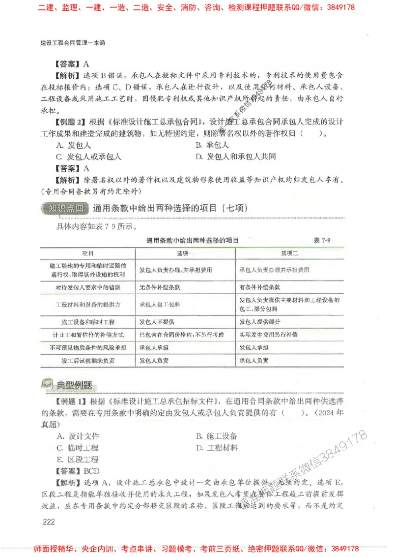 2025监理-合同王竹梅-考点一本通推荐_监理工程师_2025监理工程师_2025年监理工程师SVIP_2025年监理合同管理SVIP_01-精华文档✿电子教材✿历年真题