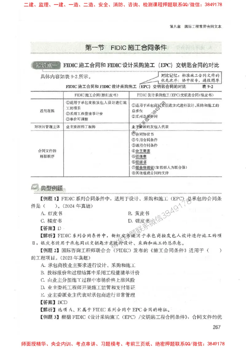 2025监理-合同王竹梅-考点一本通推荐_监理工程师_2025监理工程师_2025年监理工程师SVIP_2025年监理合同管理SVIP_01-精华文档✿电子教材✿历年真题