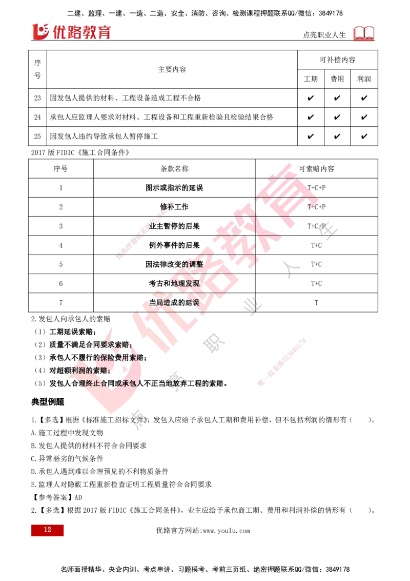 2026年监理《投资控制（土建）》第7章打印版_监理工程师_2026年监理工程师SVIP_2026年监理土建控制SVIP_02-基础精讲✿高端面授✿深度强化