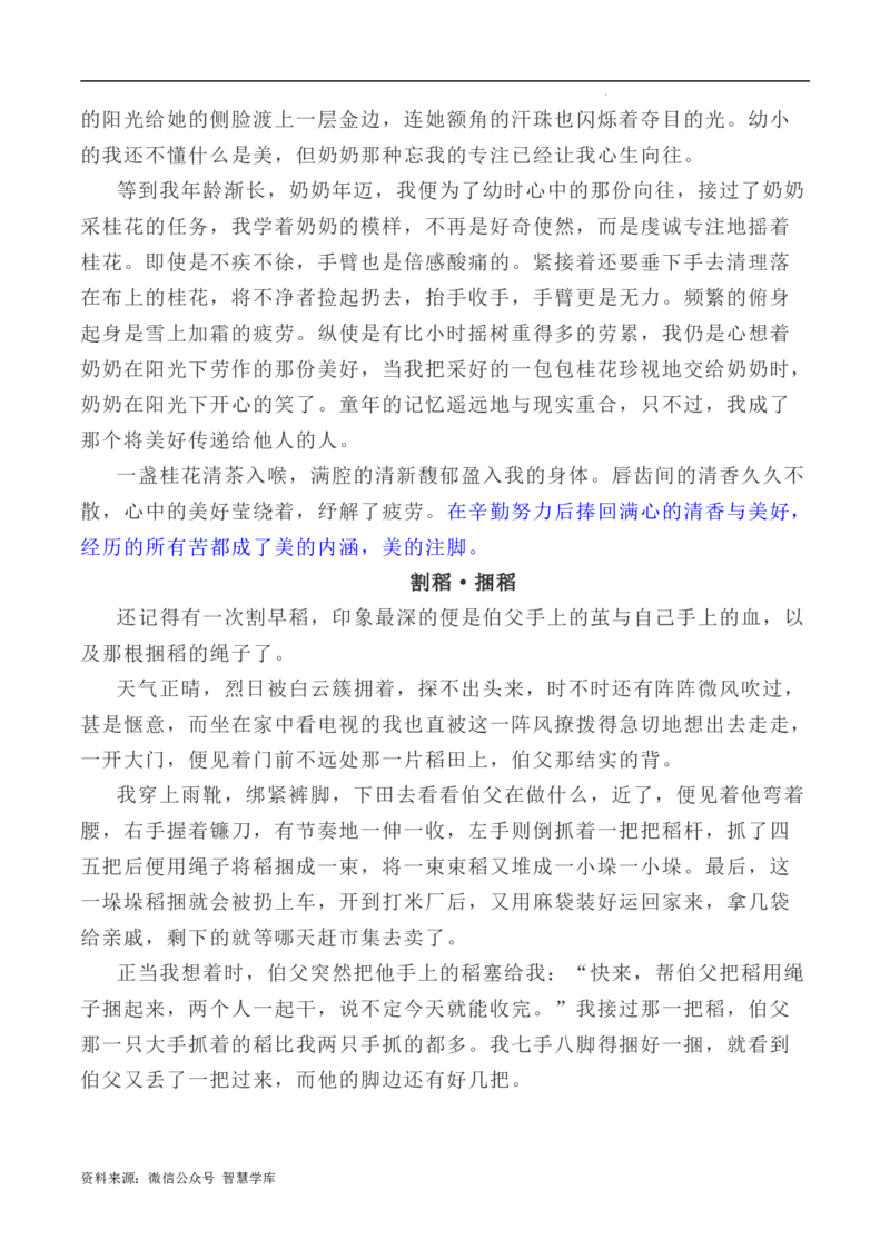 写作指导5：二元思辨性作文劳动之&ldquo;苦&rdquo;与&ldquo;美&rdquo;_2024年5月_01按日期_2号_2024高考语文写作专题（素材大全+写作技巧+满分作文+真题）_7.完2024年高考语文思辨类作文写作全面指导
