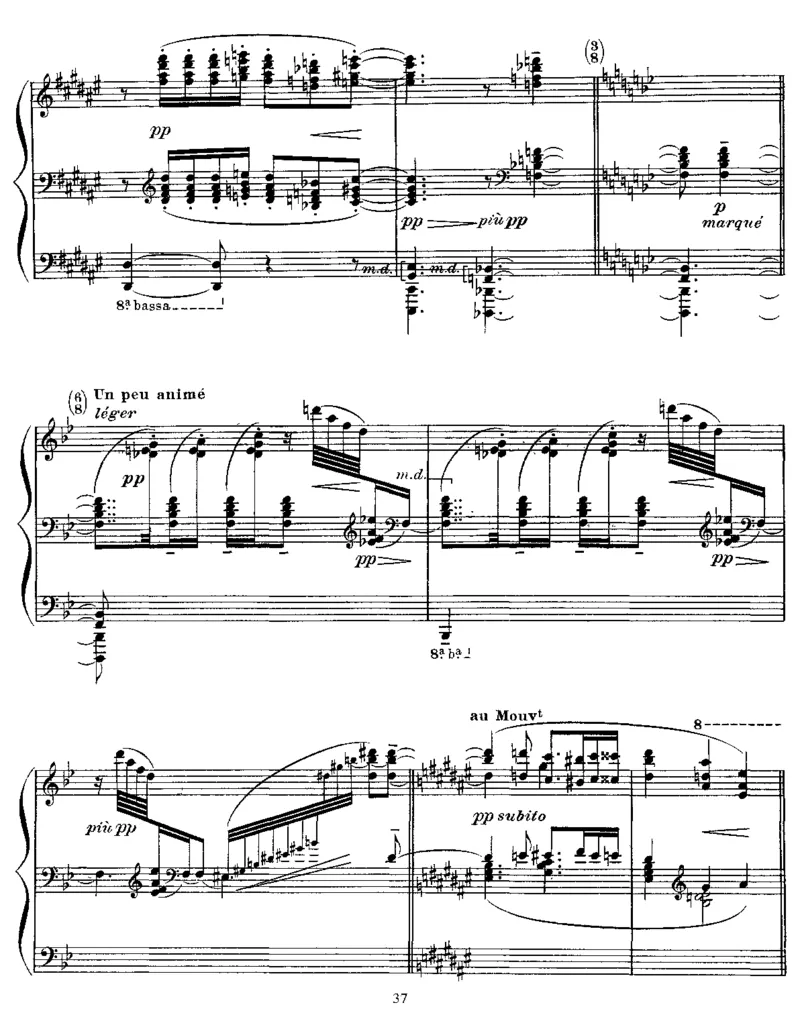 24前奏曲第二册_一万首著名钢琴曲谱哈农贝多芬合集视频教学电子版高清无水印可打印_1古典钢琴知名音乐家谱_德彪西钢琴谱全集