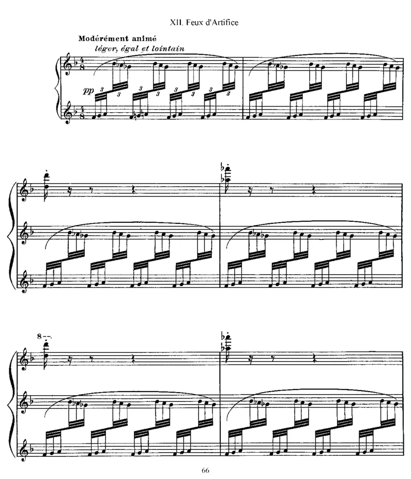 24前奏曲第二册_一万首著名钢琴曲谱哈农贝多芬合集视频教学电子版高清无水印可打印_1古典钢琴知名音乐家谱_德彪西钢琴谱全集