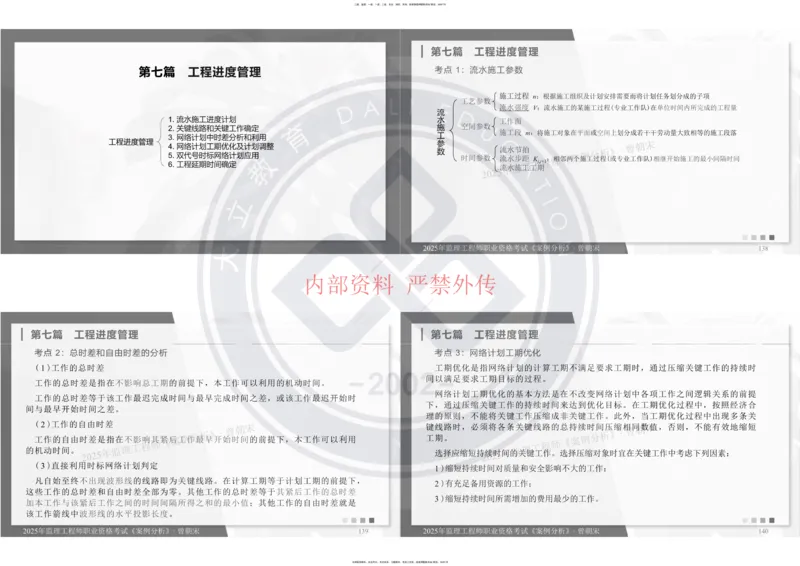 2025年监理《土建案例分析》冲刺_监理工程师_2025监理工程师_2025年监理工程师SVIP_2025年监理土建案例SVIP_04-冲刺串讲✿考点强化✿小灶集训