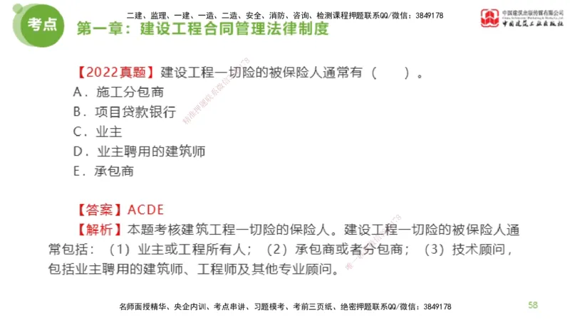 2025年监理工程师《合同管理》超强周练01节（上）_监理工程师_2025监理工程师_2025年监理工程师SVIP_2025年监理合同管理SVIP_03-习题精析✿实战特训✿模考通关_讲义