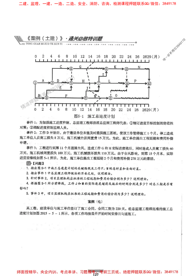 2025年监理土建案例-核心母题1000题推荐_监理工程师_2025监理工程师_2025年监理工程师SVIP_2025年监理土建案例SVIP_01-精华文档✿电子教材✿历年真题