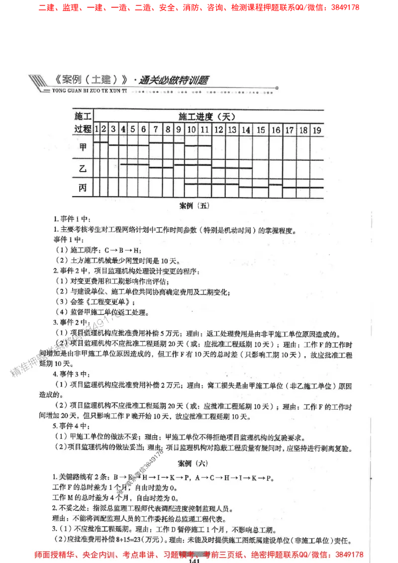 2025年监理土建案例-核心母题1000题推荐_监理工程师_2025监理工程师_2025年监理工程师SVIP_2025年监理土建案例SVIP_01-精华文档✿电子教材✿历年真题