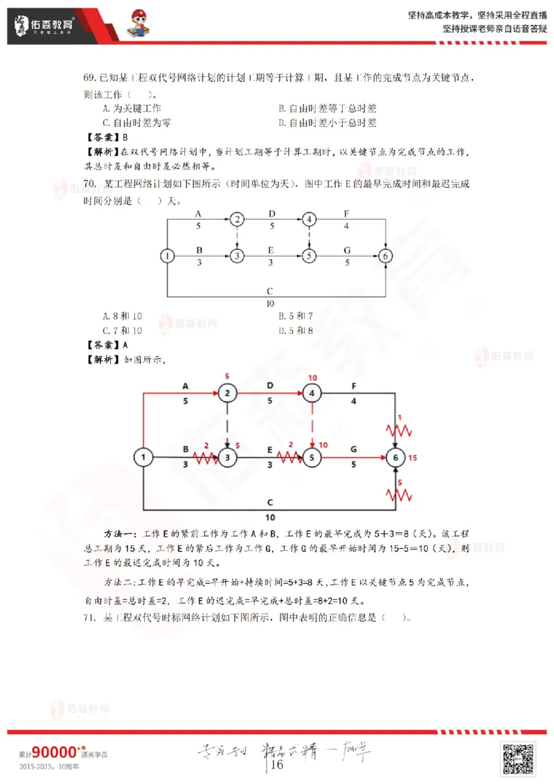 2025年《监理目标控制》模考卷答案及解析(A卷）（不讲解，自行练习）_监理工程师_2025监理工程师_2025年监理工程师SVIP_2025年监理土建控制SVIP