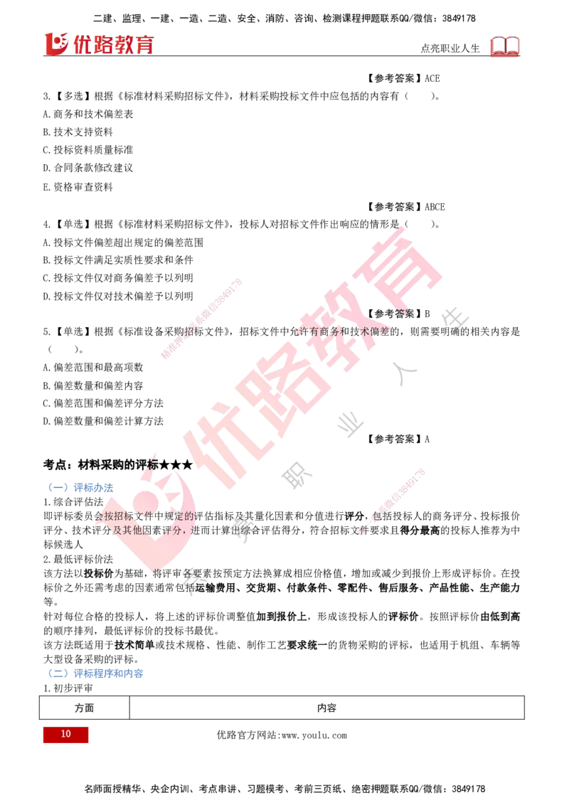 2026年监理《合同管理》精讲第4章打印版_监理工程师_2026年监理工程师SVIP_2026年监理合同管理SVIP_02-基础精讲✿高端面授✿深度强化_04.第四章建设工程材料设备采购招标