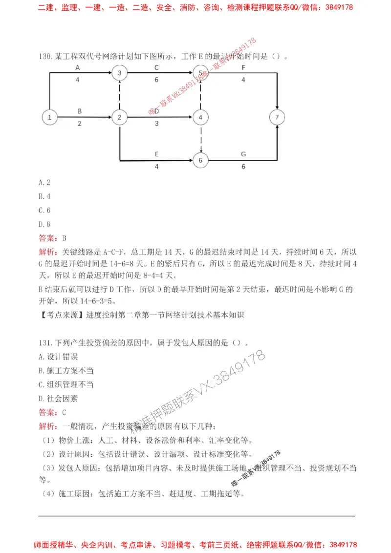 2025监理目标控制(水利)高频易得分200题_监理工程师_2025监理工程师_2025年监理工程师SVIP_2025年监理水利控制SVIP_01-精华文档✿电子教材✿历年真题