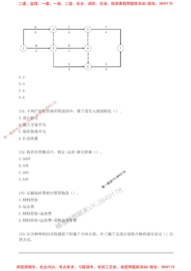 2025监理目标控制(水利)高频易得分200题_监理工程师_2025监理工程师_2025年监理工程师SVIP_2025年监理水利控制SVIP_01-精华文档✿电子教材✿历年真题