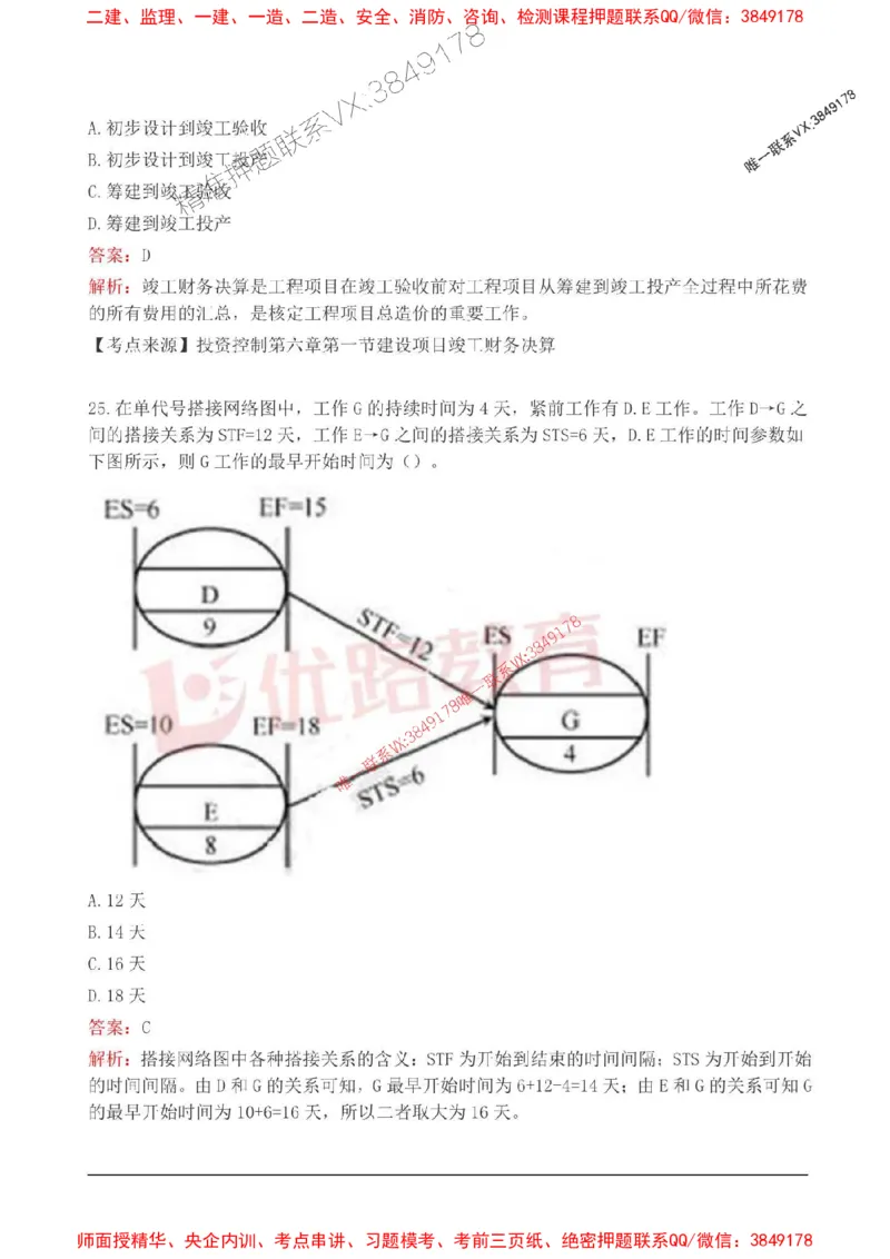 2025监理目标控制(水利)高频易得分200题_监理工程师_2025监理工程师_2025年监理工程师SVIP_2025年监理水利控制SVIP_01-精华文档✿电子教材✿历年真题