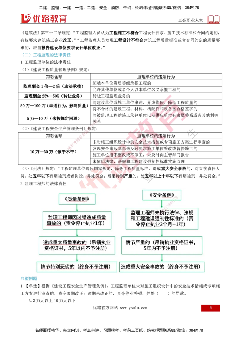 2026年监理《监理概论》精讲第1章打印版_监理工程师_2026年监理工程师SVIP_2026年监理概论法规SVIP_02-基础精讲✿高端面授✿深度强化_01.第一章工程监理及相关制度