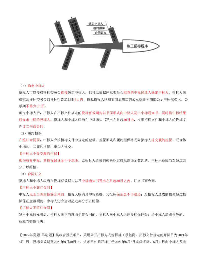 22-第3章-第一节-工程施工招标方式和程序（三）_监理工程师_2025监理工程师_2025年监理工程师SVIP_2025年监理合同管理SVIP_02-基础精讲✿高端面授✿深度强化_讲义