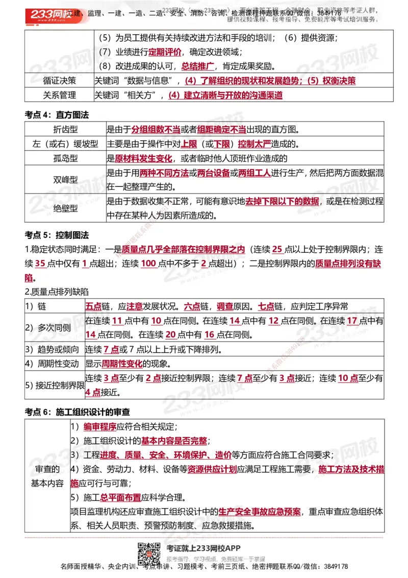 233-土建控制-十大必考点_监理工程师_2025监理工程师_2025年监理工程师SVIP_2025年监理土建控制SVIP_05-考前密训✿央企特训✿机构普押_35-控制《考前10页纸+十大必考点》233