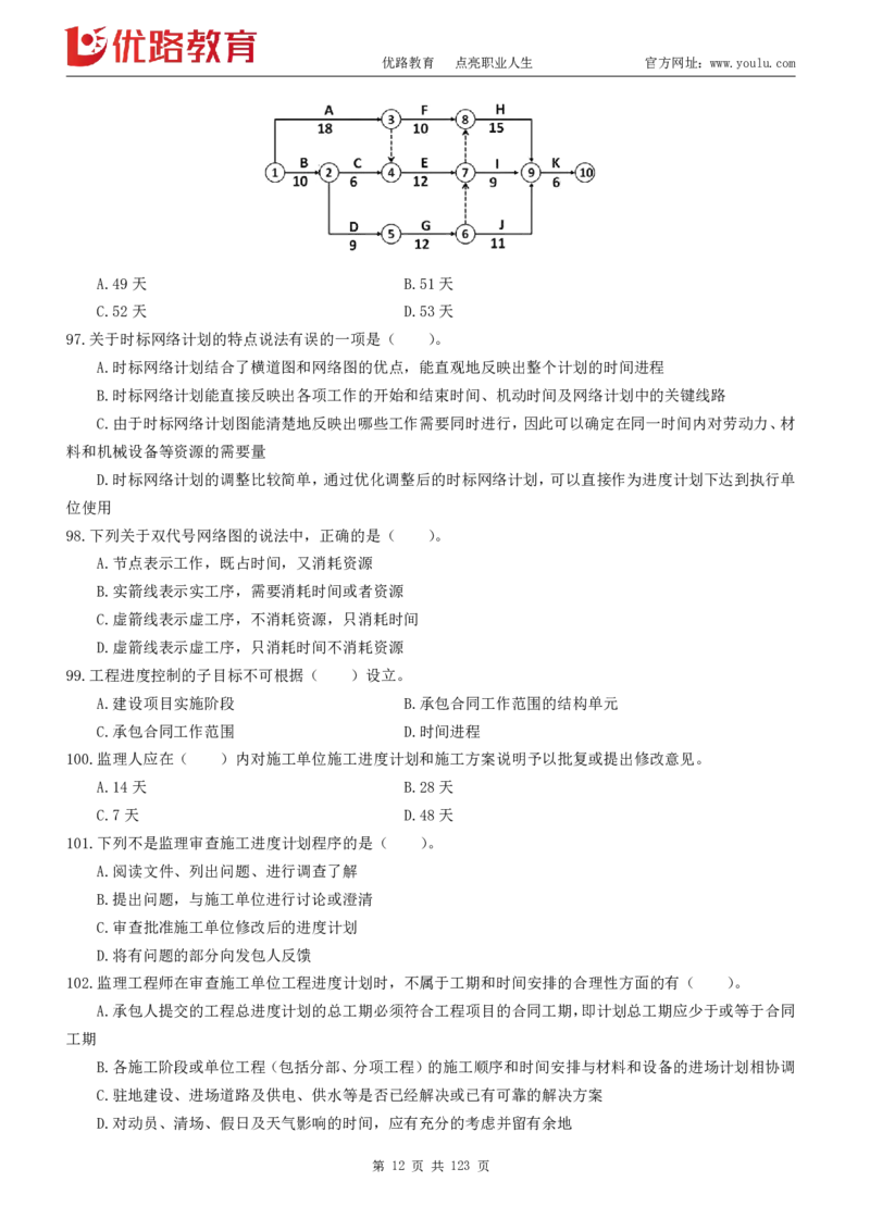 2025监理《目标控制-交通》精题必刷（完整版）下载打印_监理工程师_2025监理工程师_2025年监理工程师SVIP_2025年监理交通控制SVIP_03-习题精析✿实战特训✿模考通关