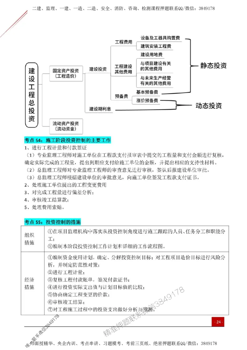 2025监理《目标控制(土建)》关键考点一本通_监理工程师_2025监理工程师_2025年监理工程师SVIP_2025年监理土建控制SVIP_01-精华文档✿电子教材✿历年真题