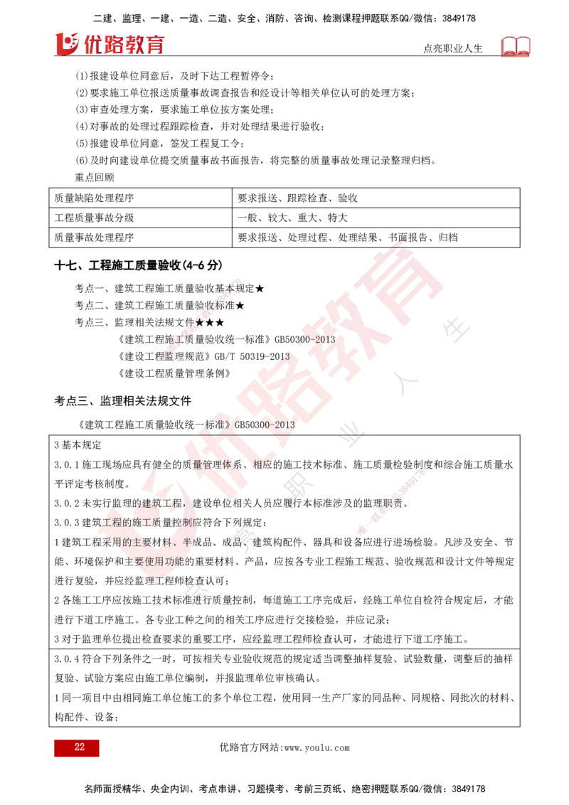 25年《案例分析（土建）》第15-17个知识点（打印版）_监理工程师_2025监理工程师_2025年监理工程师SVIP_2025年监理土建案例SVIP_02-基础精讲✿高端面授✿深度强化