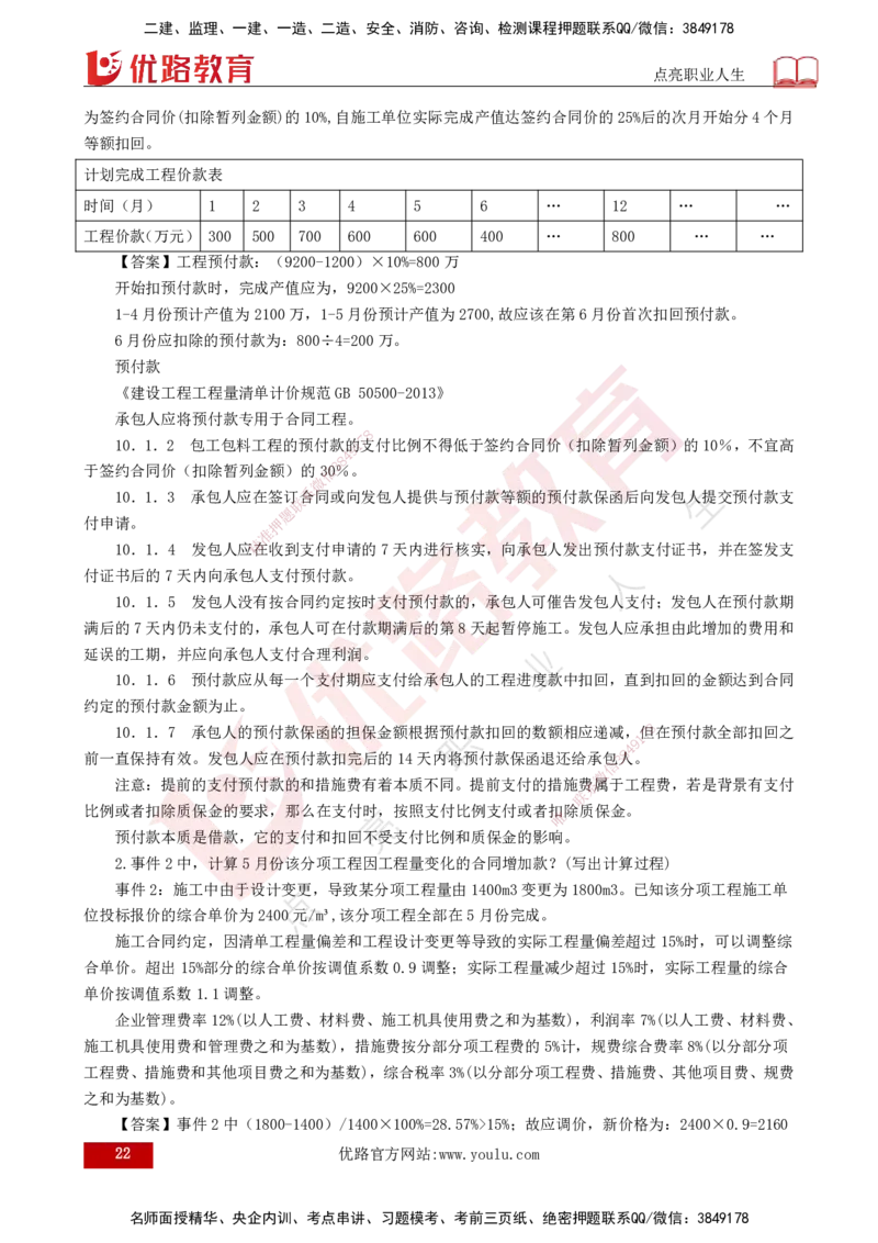 2025监理《案例（土木）》特训（打印版）_监理工程师_2025监理工程师_2025年监理工程师SVIP_2025年监理土建案例SVIP_04-冲刺串讲✿考点强化✿小灶集训_讲义