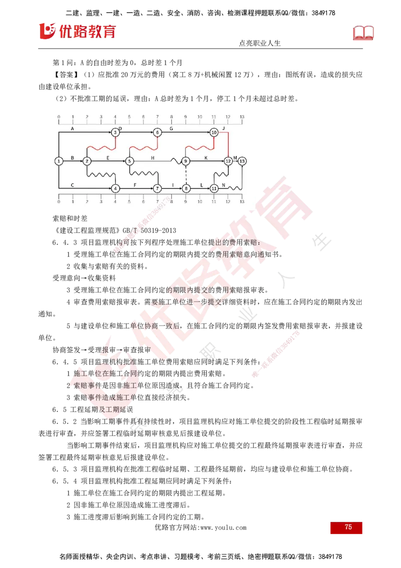 2025监理《案例（土木）》特训（打印版）_监理工程师_2025监理工程师_2025年监理工程师SVIP_2025年监理土建案例SVIP_04-冲刺串讲✿考点强化✿小灶集训_讲义