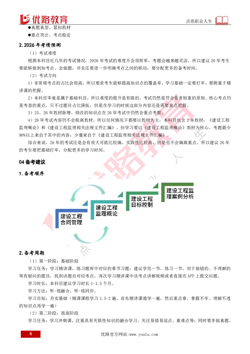 2026年监理《监理概论》导学讲义打印版_监理工程师_2026年监理工程师SVIP_2026年监理概论法规SVIP_02-基础精讲✿高端面授✿深度强化_00.导学课程