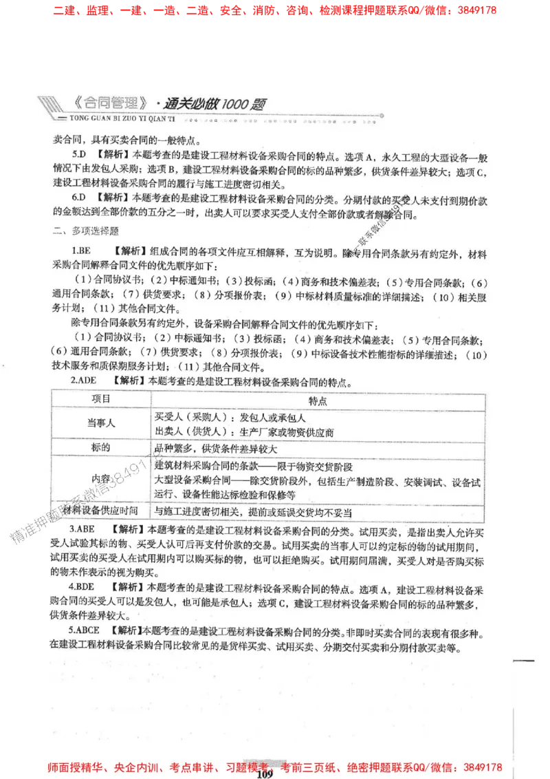 2025年监理合同管理-核心母题1000题推荐_监理工程师_2025监理工程师_2025年监理工程师SVIP_2025年监理合同管理SVIP_01-精华文档✿电子教材✿历年真题
