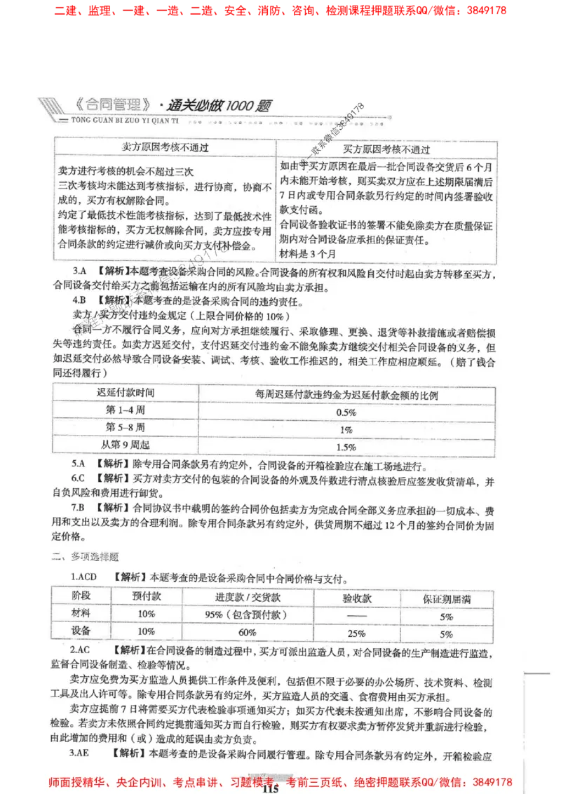 2025年监理合同管理-核心母题1000题推荐_监理工程师_2025监理工程师_2025年监理工程师SVIP_2025年监理合同管理SVIP_01-精华文档✿电子教材✿历年真题