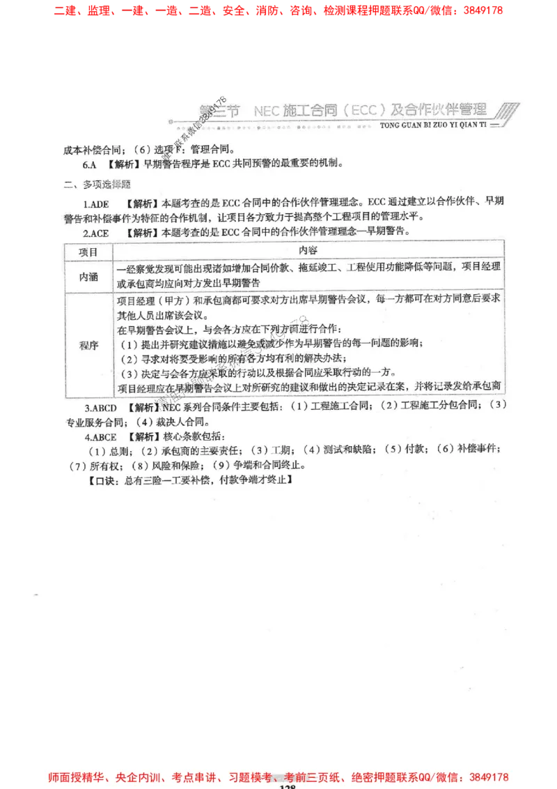 2025年监理合同管理-核心母题1000题推荐_监理工程师_2025监理工程师_2025年监理工程师SVIP_2025年监理合同管理SVIP_01-精华文档✿电子教材✿历年真题