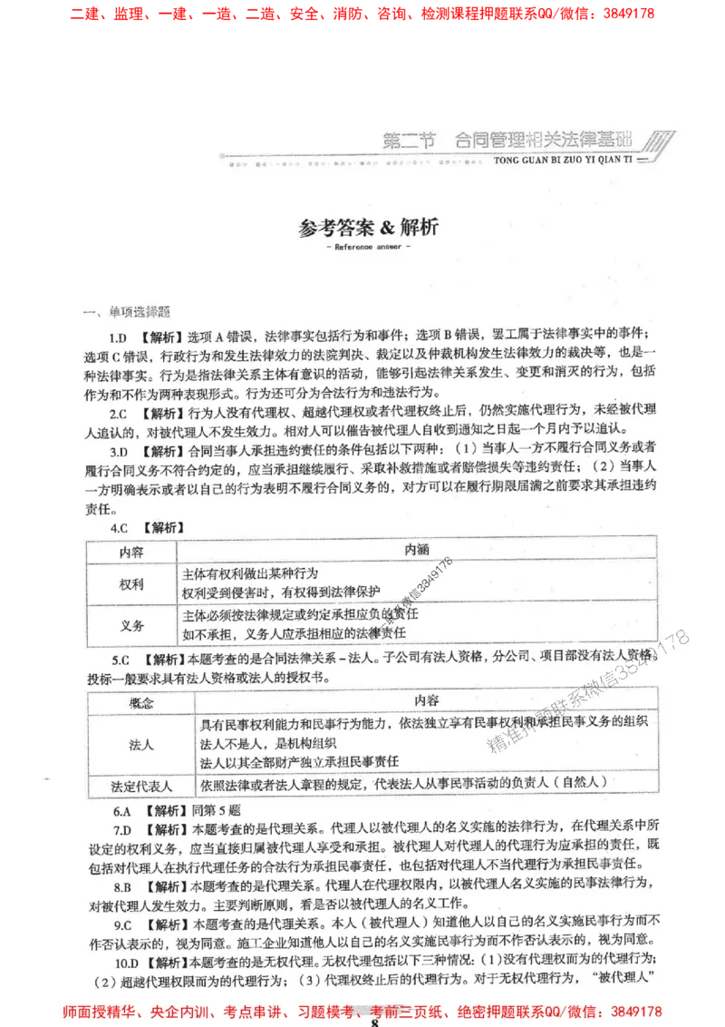 2025年监理合同管理-核心母题1000题推荐_监理工程师_2025监理工程师_2025年监理工程师SVIP_2025年监理合同管理SVIP_01-精华文档✿电子教材✿历年真题
