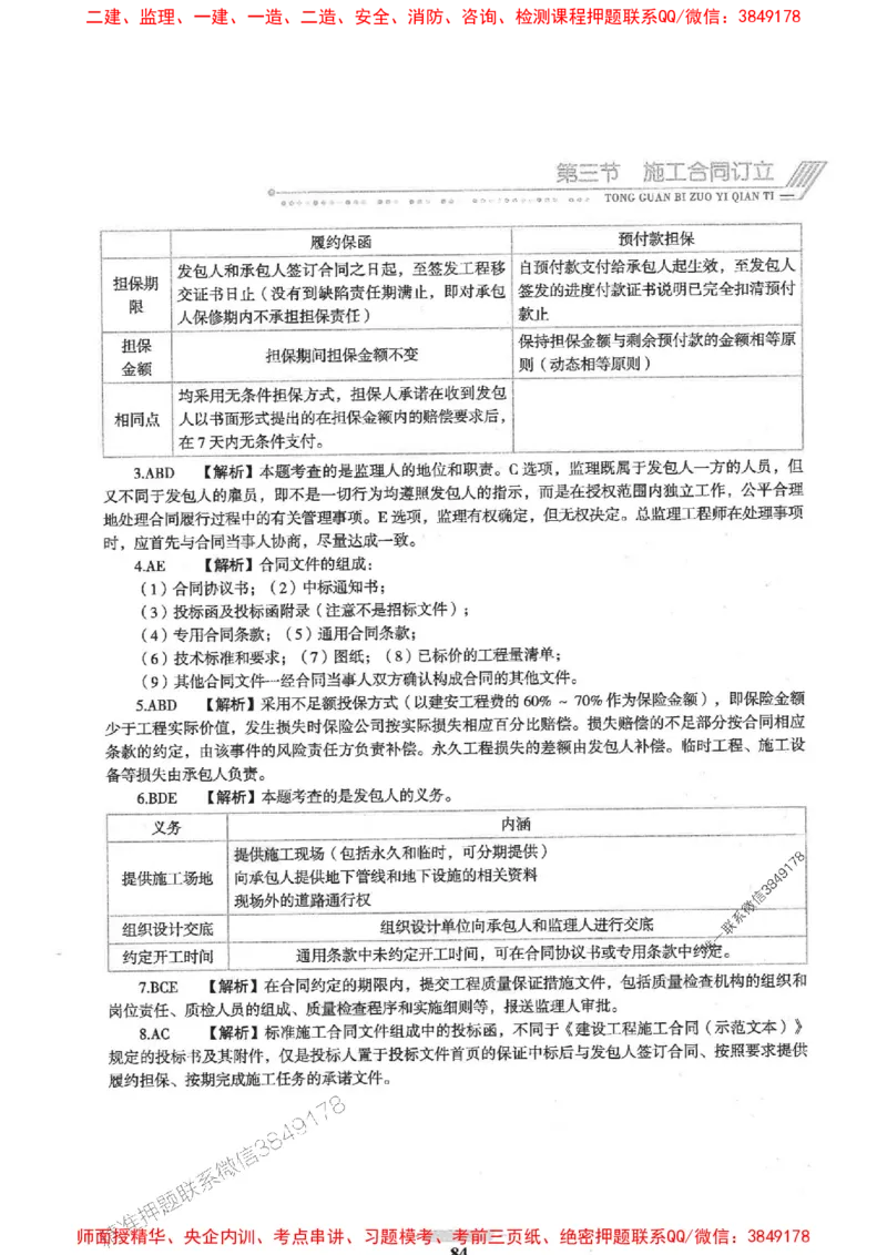 2025年监理合同管理-核心母题1000题推荐_监理工程师_2025监理工程师_2025年监理工程师SVIP_2025年监理合同管理SVIP_01-精华文档✿电子教材✿历年真题