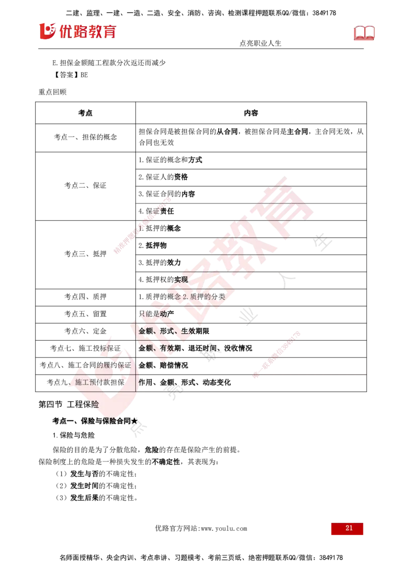 25年《合同管理》第1章讲义（打印版）_监理工程师_2025监理工程师_2025年监理工程师SVIP_2025年监理合同管理SVIP_02-基础精讲✿高端面授✿深度强化