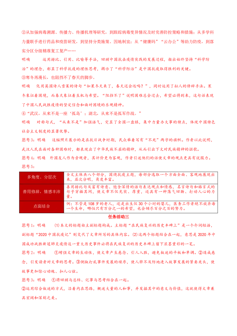 4《在民族复兴的历史丰碑上》同步学案-上好课2022-2023学年高二语文选择性必修上册同步备课系列（统编版）_new_E015高中全科试卷_语文试题_选修上_3.新版高中语文试卷选择性必修上册