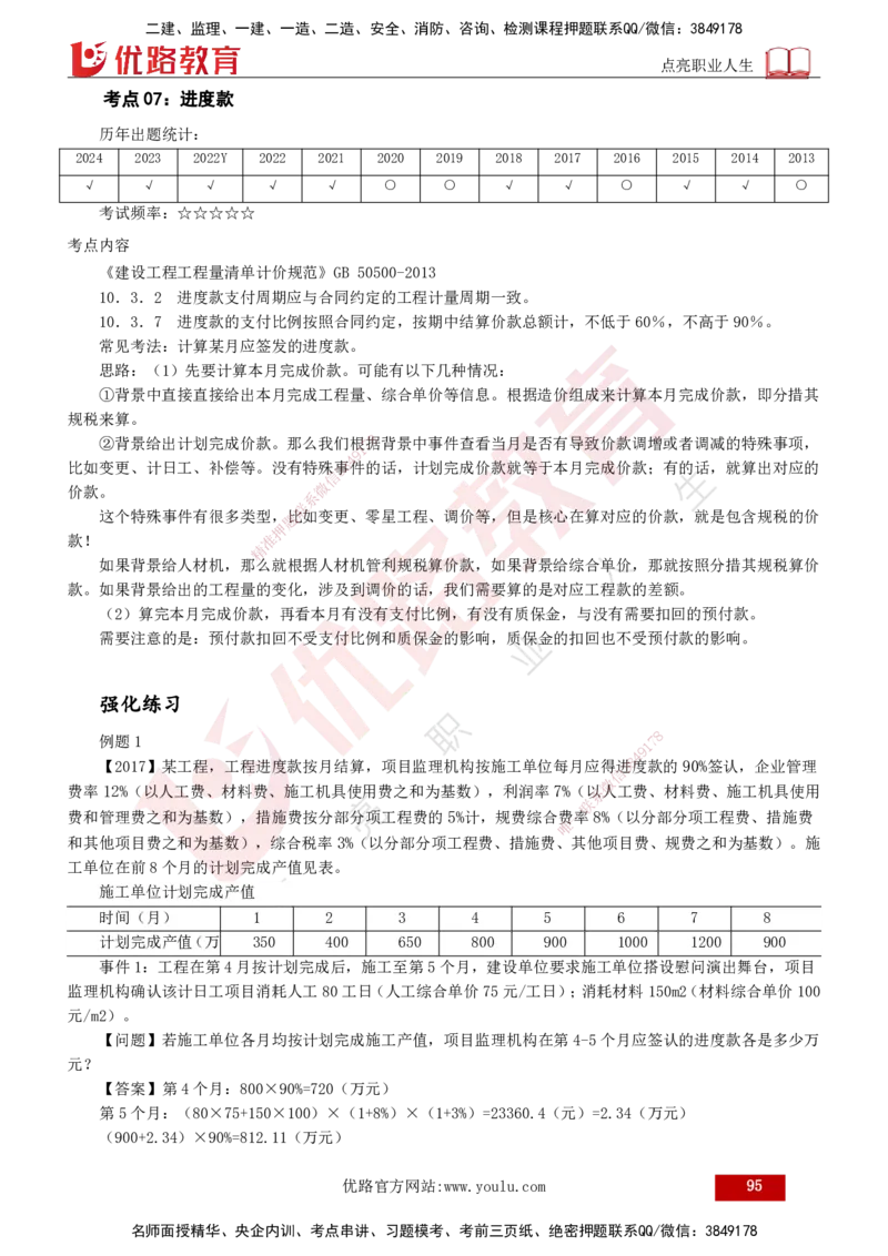 2025年监理《案例（土木）》冲刺密训（打印版）_监理工程师_2025监理工程师_2025年监理工程师SVIP_2025年监理土建案例SVIP_04-冲刺串讲✿考点强化✿小灶集训_讲义