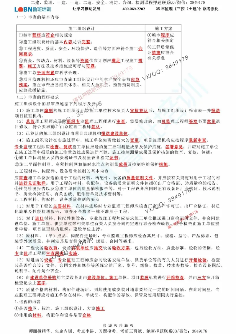 2025年监理《目标控制（土建）》LB-万元临考强化_监理工程师_2025监理工程师_2025年监理工程师SVIP_2025年监理土建控制SVIP_05-考前密训✿央企特训✿机构普押