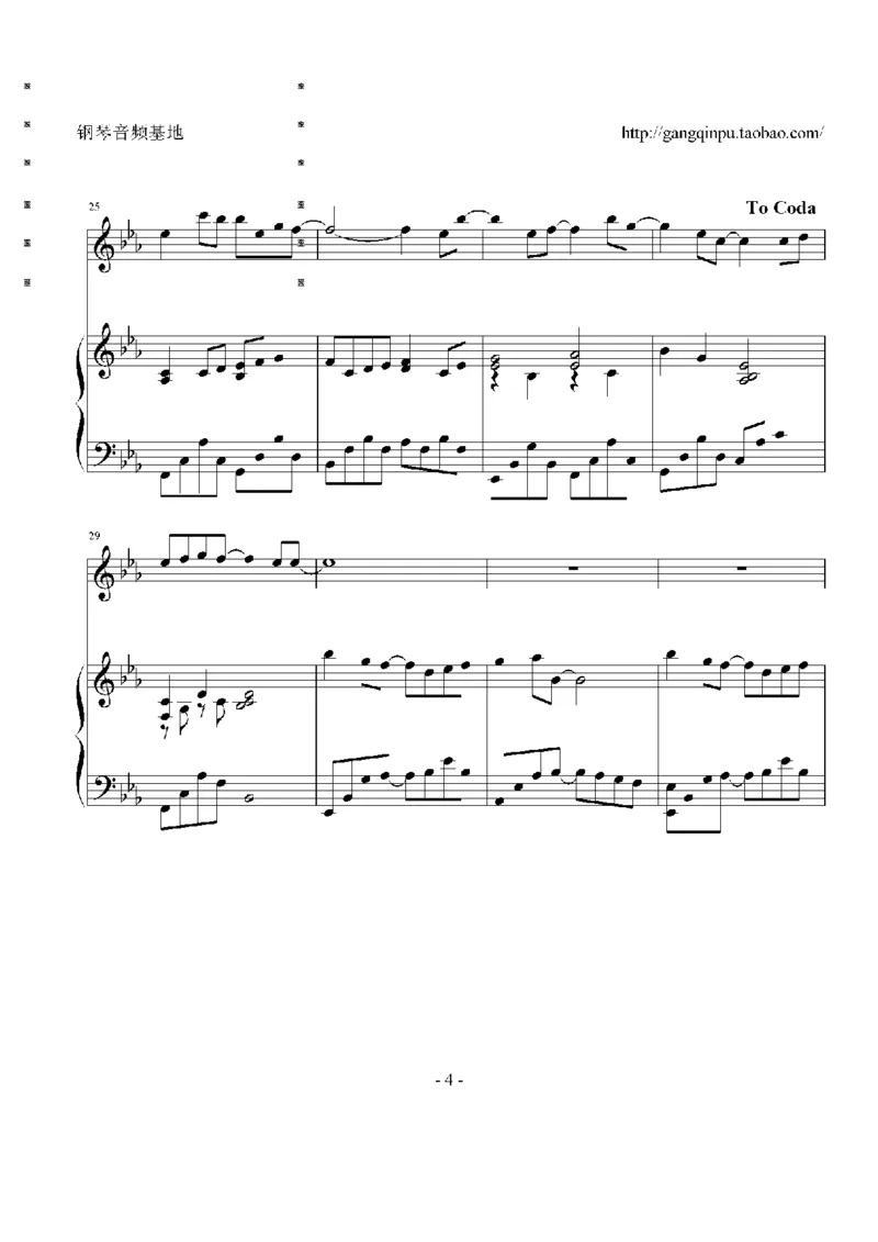 23、梁静茹（105页，共19首）_一万首著名钢琴曲谱哈农贝多芬合集视频教学电子版高清无水印可打印_3流行音乐谱_流行钢琴谱合集形式_高清PDF无水印