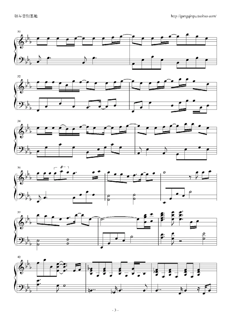 23、梁静茹（105页，共19首）_一万首著名钢琴曲谱哈农贝多芬合集视频教学电子版高清无水印可打印_3流行音乐谱_流行钢琴谱合集形式_高清PDF无水印