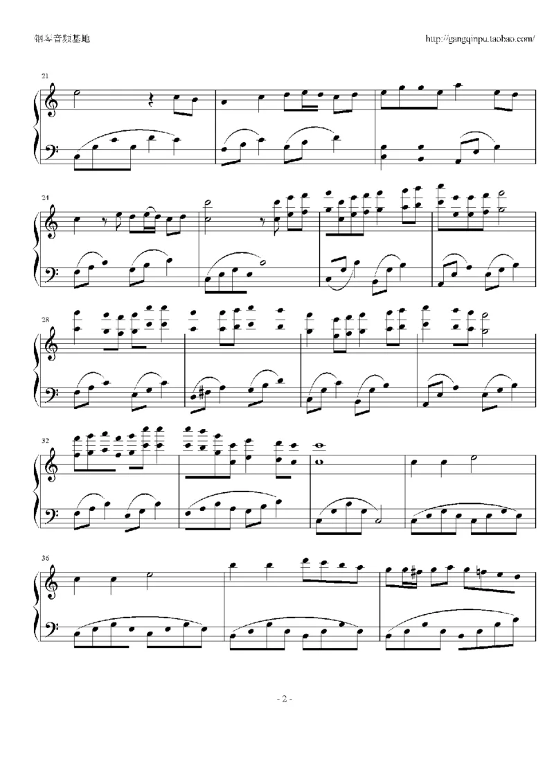 23、梁静茹（105页，共19首）_一万首著名钢琴曲谱哈农贝多芬合集视频教学电子版高清无水印可打印_3流行音乐谱_流行钢琴谱合集形式_高清PDF无水印