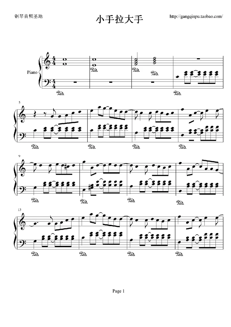 23、梁静茹（105页，共19首）_一万首著名钢琴曲谱哈农贝多芬合集视频教学电子版高清无水印可打印_3流行音乐谱_流行钢琴谱合集形式_高清PDF无水印