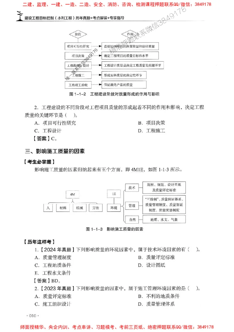 2025年监理水利控制-历年真题+考点解读+专家指导_监理工程师_2025监理工程师_2025年监理工程师SVIP_2025年监理水利控制SVIP_01-精华文档✿电子教材✿历年真题