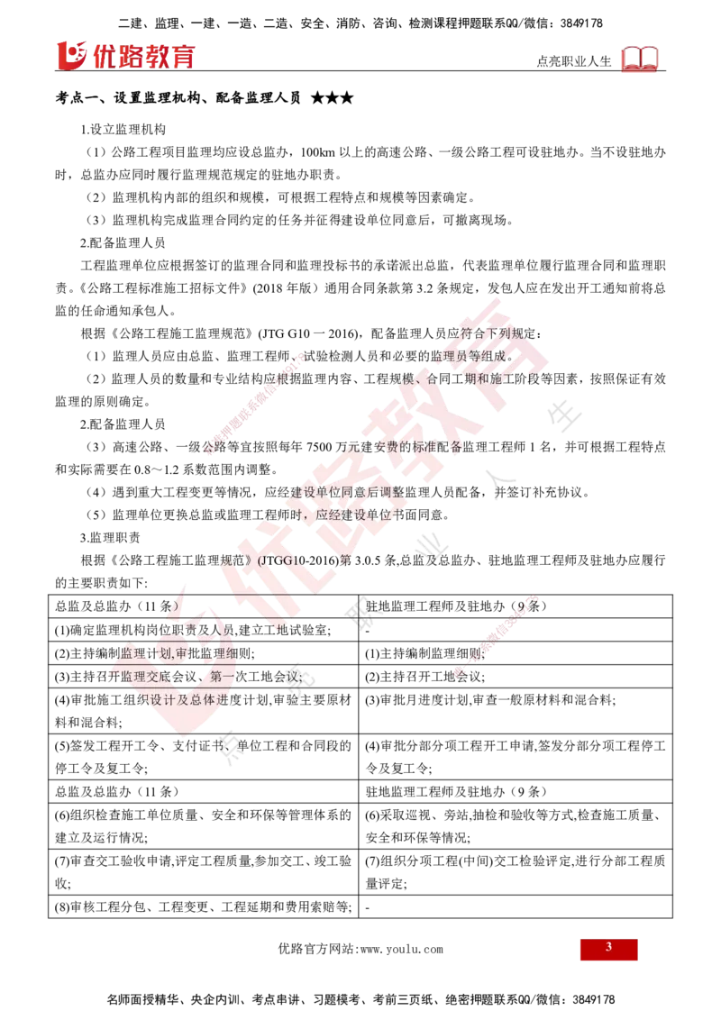 25年《专业知识控制（交通）》第1章讲义（打印版）_监理工程师_2025监理工程师_2025年监理工程师SVIP_2025年监理交通控制SVIP_02-基础精讲✿高端面授✿深度强化