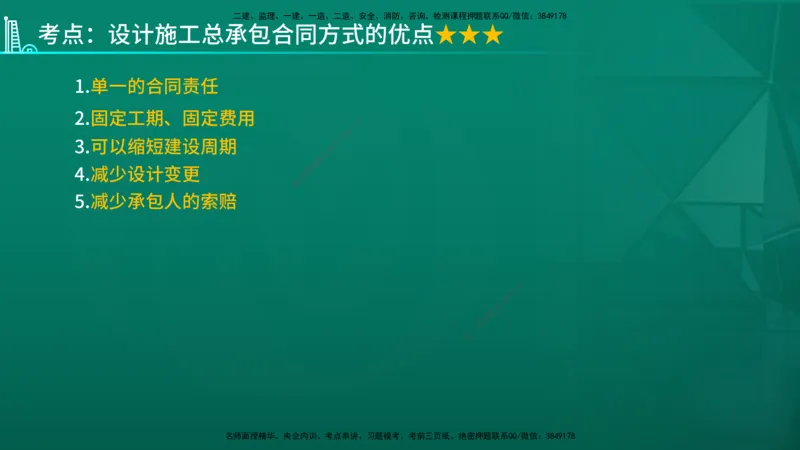 2026年监理《合同管理》精讲第7章在线版_监理工程师_2026年监理工程师SVIP_2026年监理合同管理SVIP_02-基础精讲✿高端面授✿深度强化_07.第七章建设工程总承包合同管理