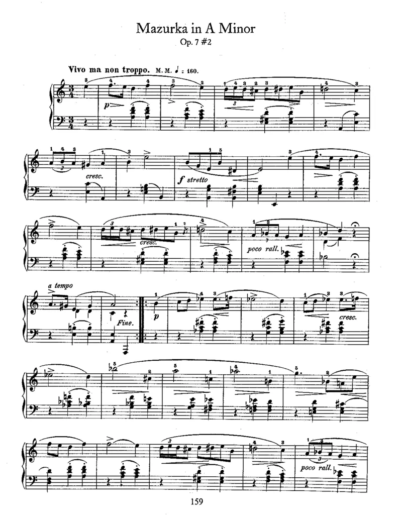 5Mazurkas,Op7_一万首著名钢琴曲谱哈农贝多芬合集视频教学电子版高清无水印可打印_1古典钢琴知名音乐家谱_肖邦钢琴谱全集_马祖卡