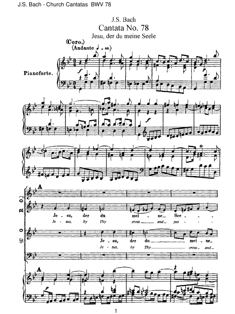 BWV78Jesu,derdumeineSeele_一万首著名钢琴曲谱哈农贝多芬合集视频教学电子版高清无水印可打印_1古典钢琴知名音乐家谱_巴赫钢琴谱全集_J.S巴赫作品全集_JohannSebastianBach(1685-1750)巴赫