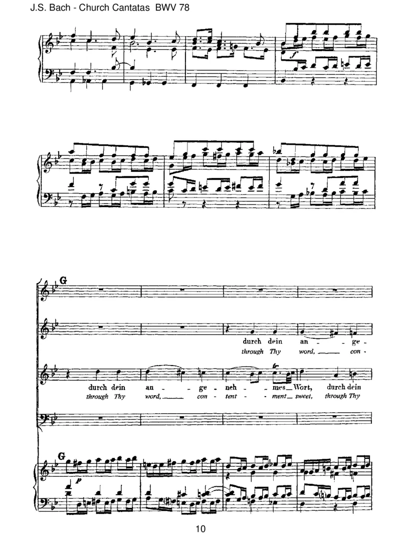 BWV78Jesu,derdumeineSeele_一万首著名钢琴曲谱哈农贝多芬合集视频教学电子版高清无水印可打印_1古典钢琴知名音乐家谱_巴赫钢琴谱全集_J.S巴赫作品全集_JohannSebastianBach(1685-1750)巴赫