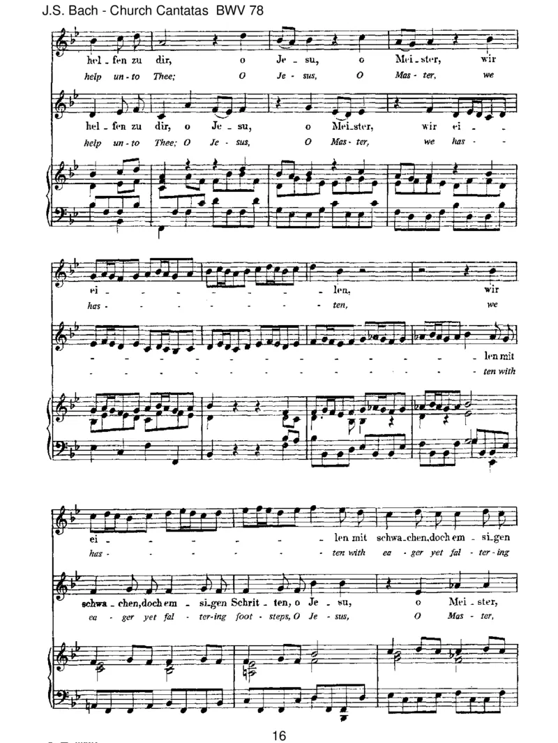 BWV78Jesu,derdumeineSeele_一万首著名钢琴曲谱哈农贝多芬合集视频教学电子版高清无水印可打印_1古典钢琴知名音乐家谱_巴赫钢琴谱全集_J.S巴赫作品全集_JohannSebastianBach(1685-1750)巴赫