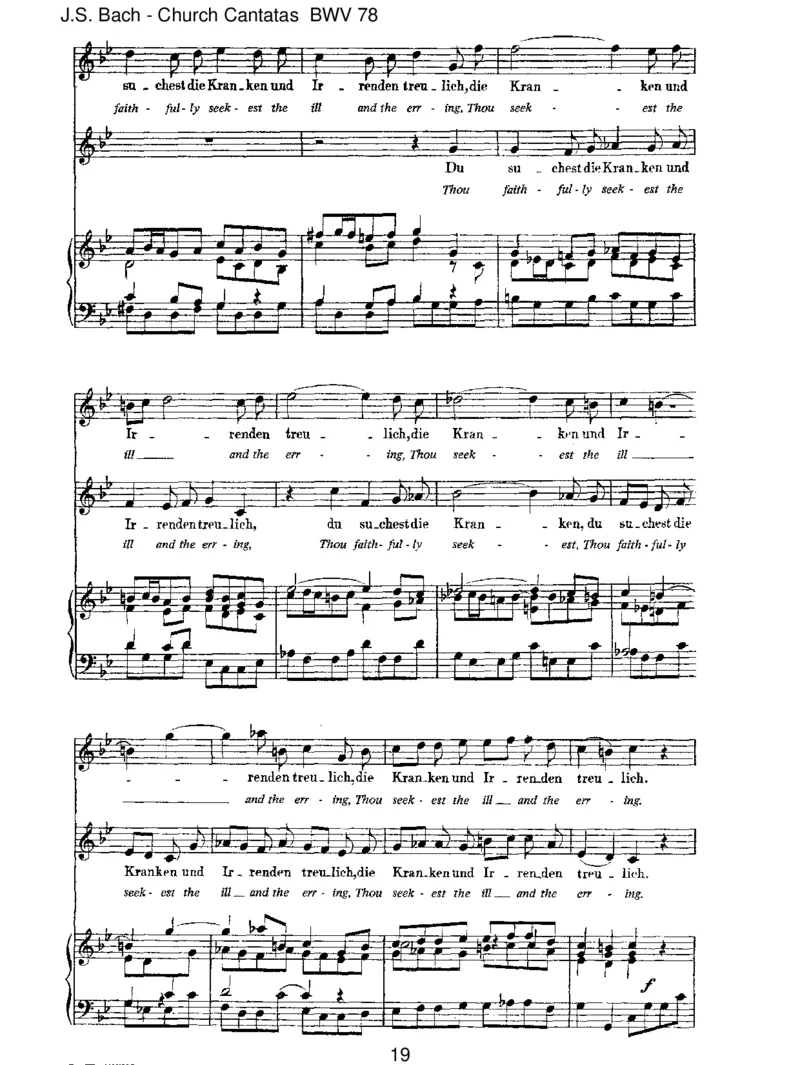 BWV78Jesu,derdumeineSeele_一万首著名钢琴曲谱哈农贝多芬合集视频教学电子版高清无水印可打印_1古典钢琴知名音乐家谱_巴赫钢琴谱全集_J.S巴赫作品全集_JohannSebastianBach(1685-1750)巴赫
