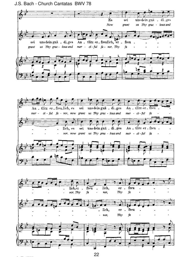 BWV78Jesu,derdumeineSeele_一万首著名钢琴曲谱哈农贝多芬合集视频教学电子版高清无水印可打印_1古典钢琴知名音乐家谱_巴赫钢琴谱全集_J.S巴赫作品全集_JohannSebastianBach(1685-1750)巴赫