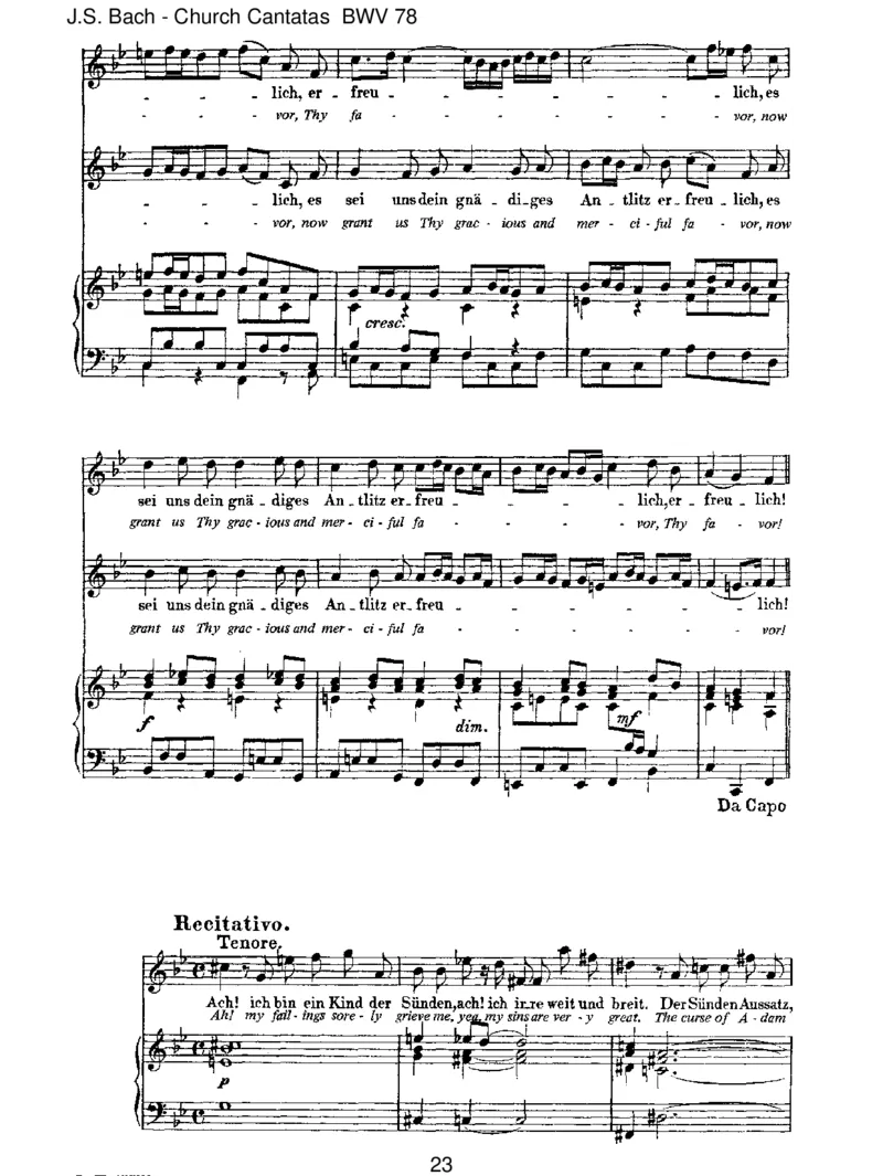 BWV78Jesu,derdumeineSeele_一万首著名钢琴曲谱哈农贝多芬合集视频教学电子版高清无水印可打印_1古典钢琴知名音乐家谱_巴赫钢琴谱全集_J.S巴赫作品全集_JohannSebastianBach(1685-1750)巴赫