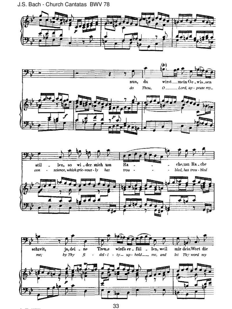 BWV78Jesu,derdumeineSeele_一万首著名钢琴曲谱哈农贝多芬合集视频教学电子版高清无水印可打印_1古典钢琴知名音乐家谱_巴赫钢琴谱全集_J.S巴赫作品全集_JohannSebastianBach(1685-1750)巴赫
