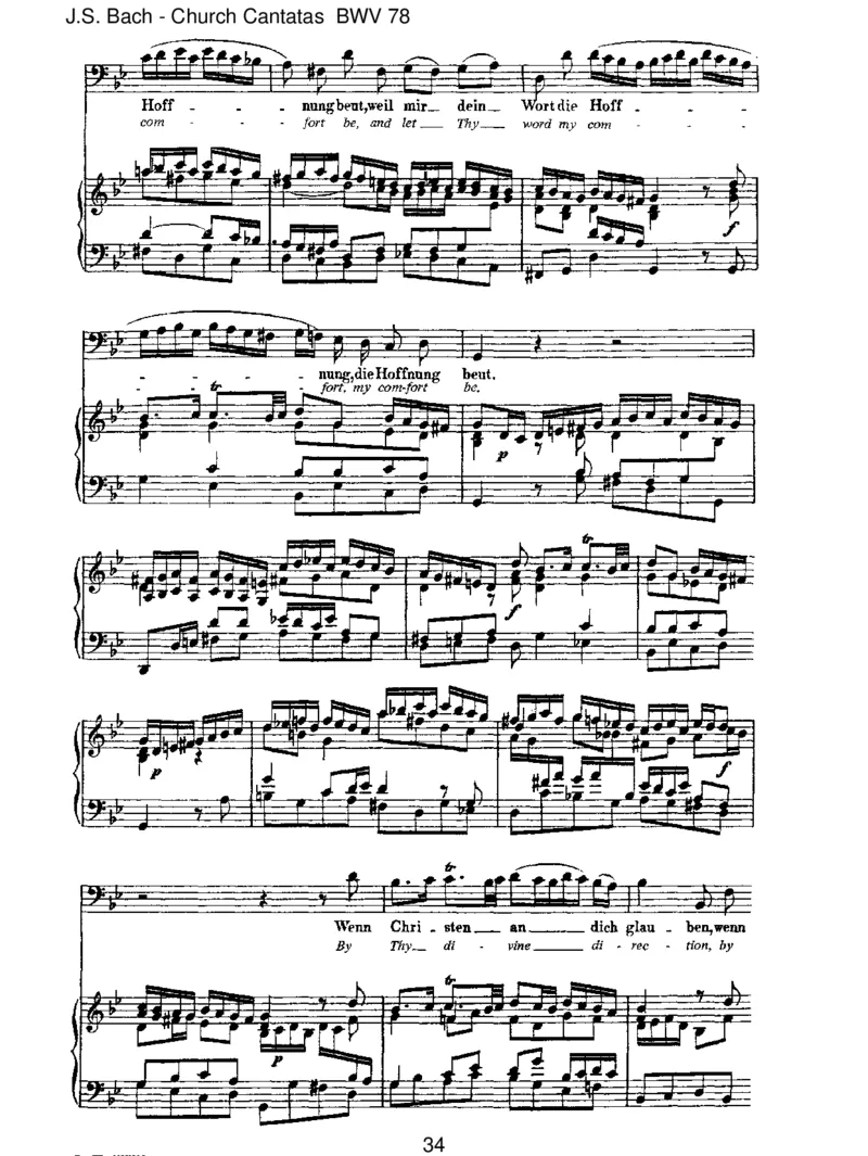 BWV78Jesu,derdumeineSeele_一万首著名钢琴曲谱哈农贝多芬合集视频教学电子版高清无水印可打印_1古典钢琴知名音乐家谱_巴赫钢琴谱全集_J.S巴赫作品全集_JohannSebastianBach(1685-1750)巴赫